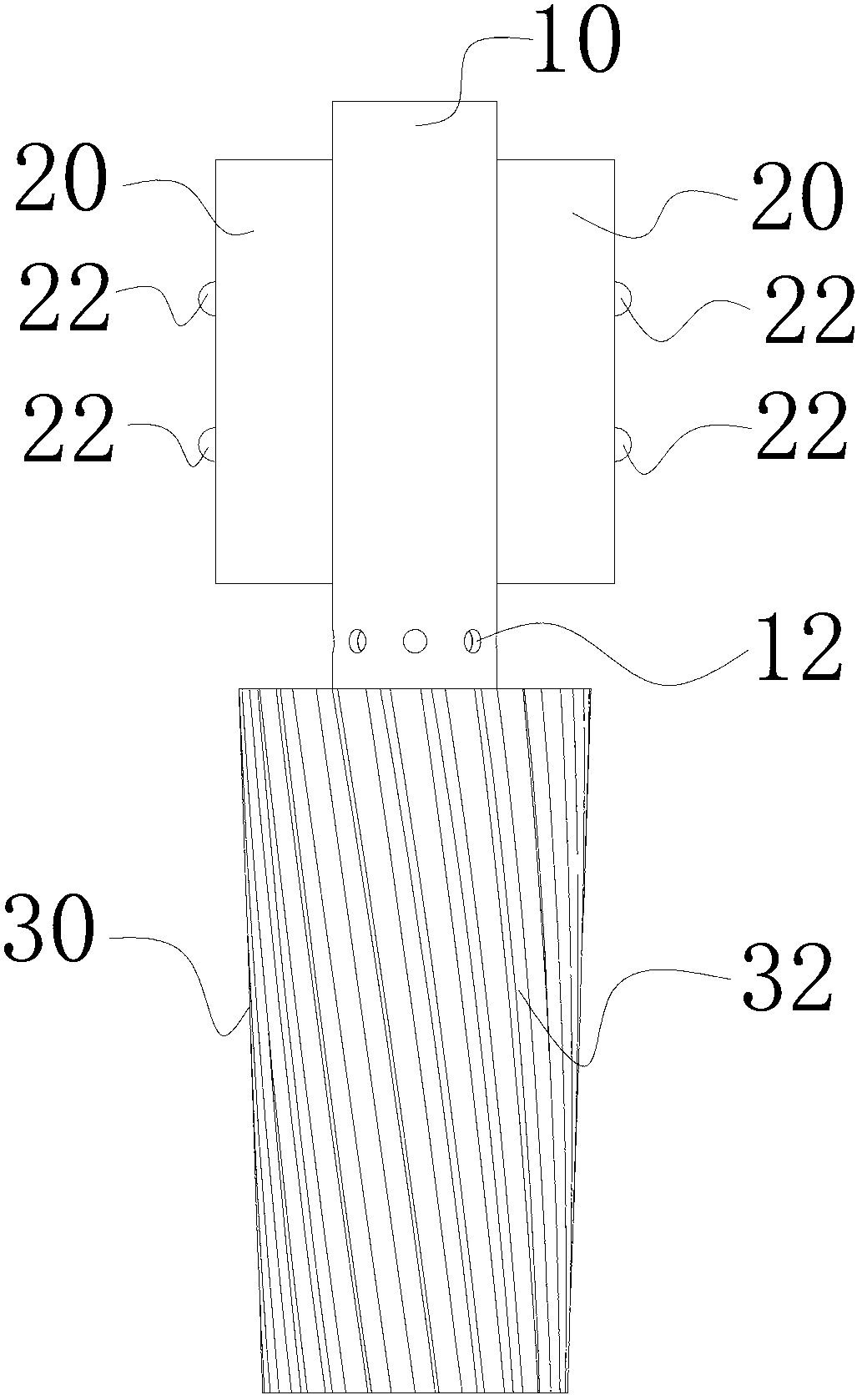 Micro electrochemical machining device and machining method for discontinuous microstructures on inner wall of micro heat pipe