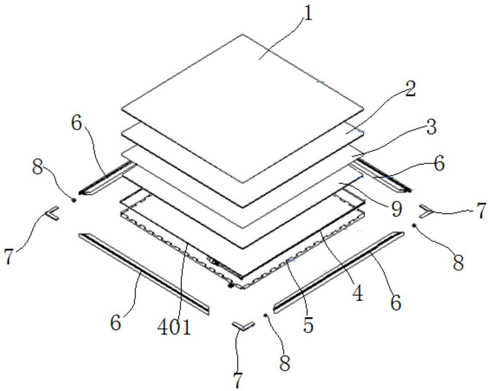 Modular LED panel light