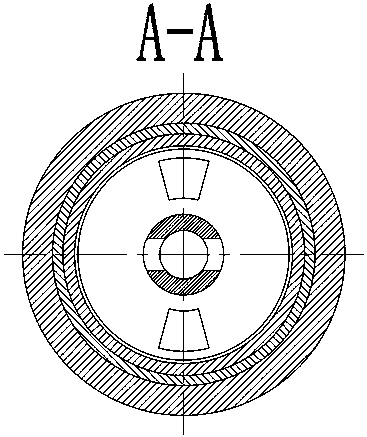 Impeller type axial and circumferential compound impactor