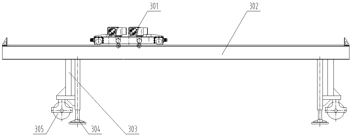 Contact channel heading machine