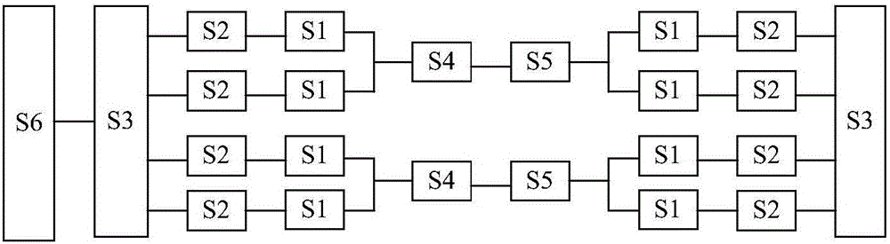 Method for calculating reliability of high-voltage direct-current power transmission system based on universal generation function