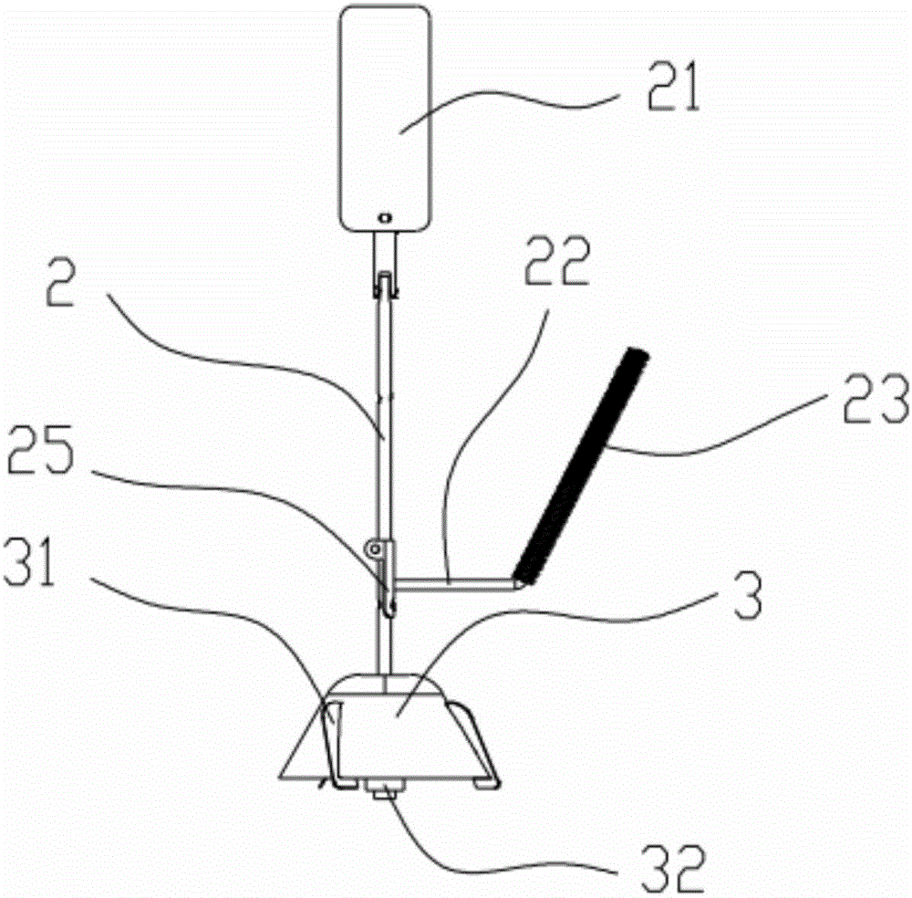 Water supply system of intelligent foodstuff feeder and intelligent foodstuff feeder