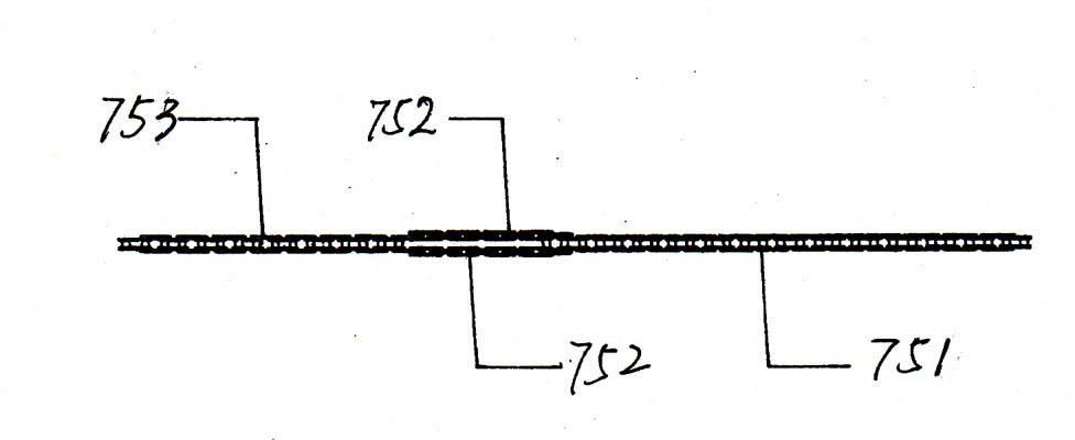 Folded movable-pulley driving type scooter