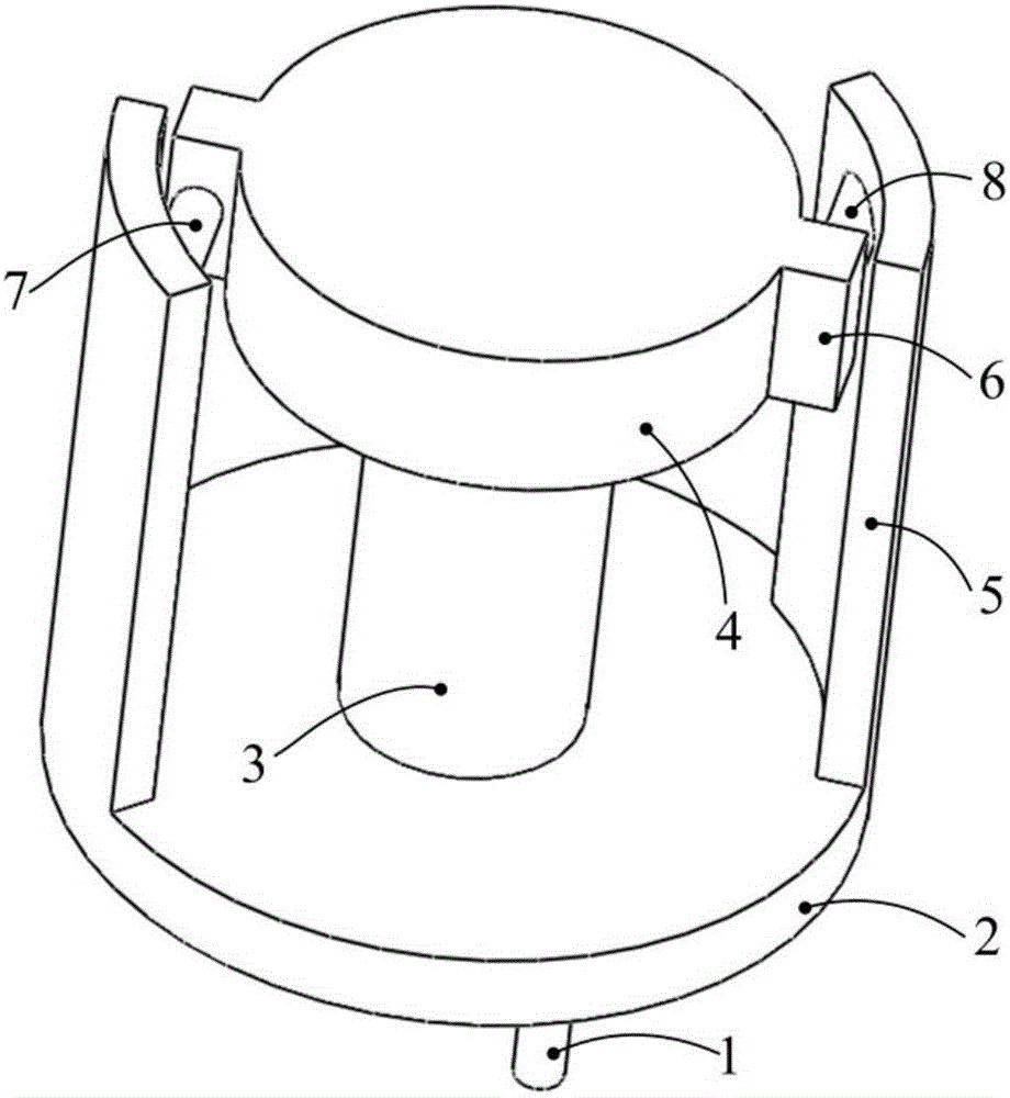 Electrostrictive micromotion structure for improving two-axis rotating table tracking precision and control method thereof