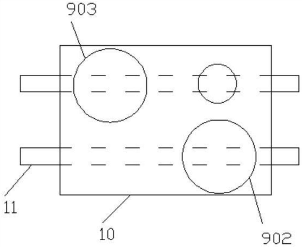 A pavement asphalt mixture preparation device