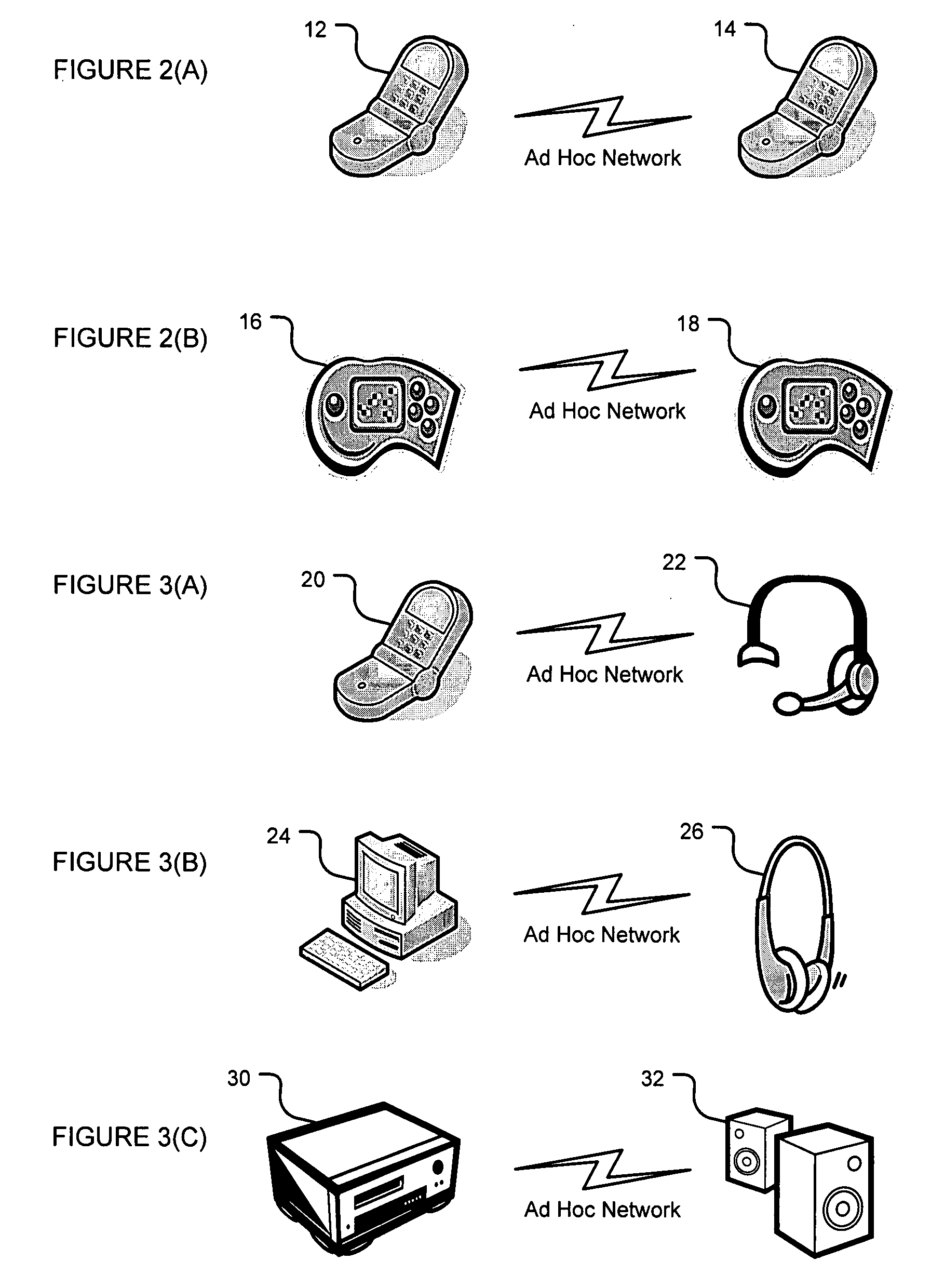 Ad-hoc network power save system and method