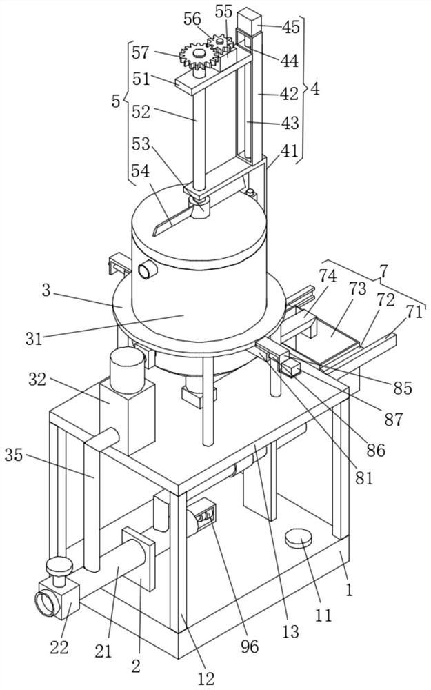 Constant-flow and constant-pressure switching secondary water supply system