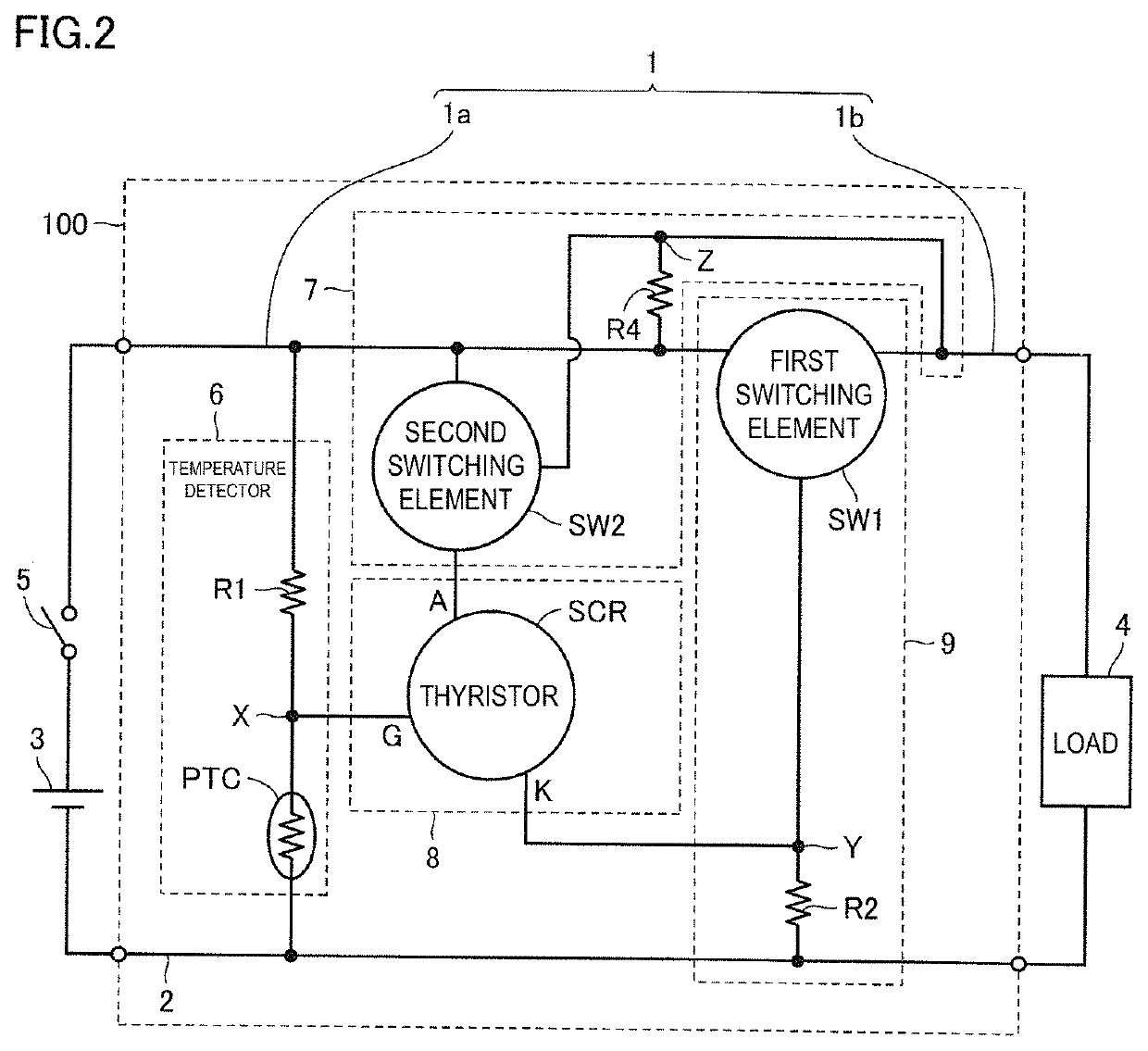 Direct-current voltage supply circuit