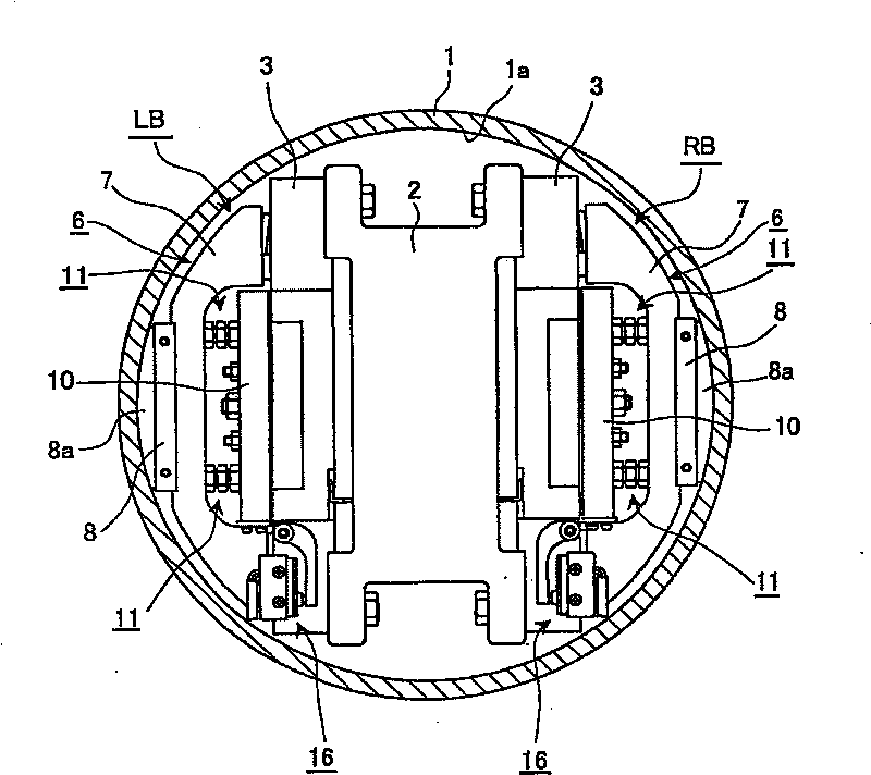 Electromagnetic drum brake