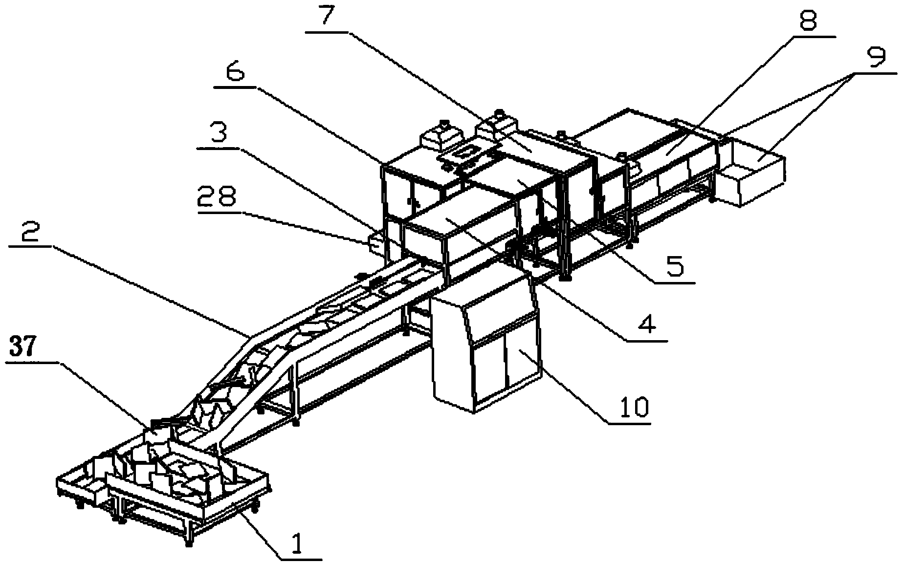 Equipment and method for dismantling power battery