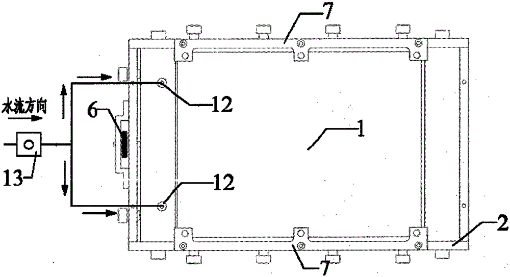 Multifunctional fissure medium underground water testing device