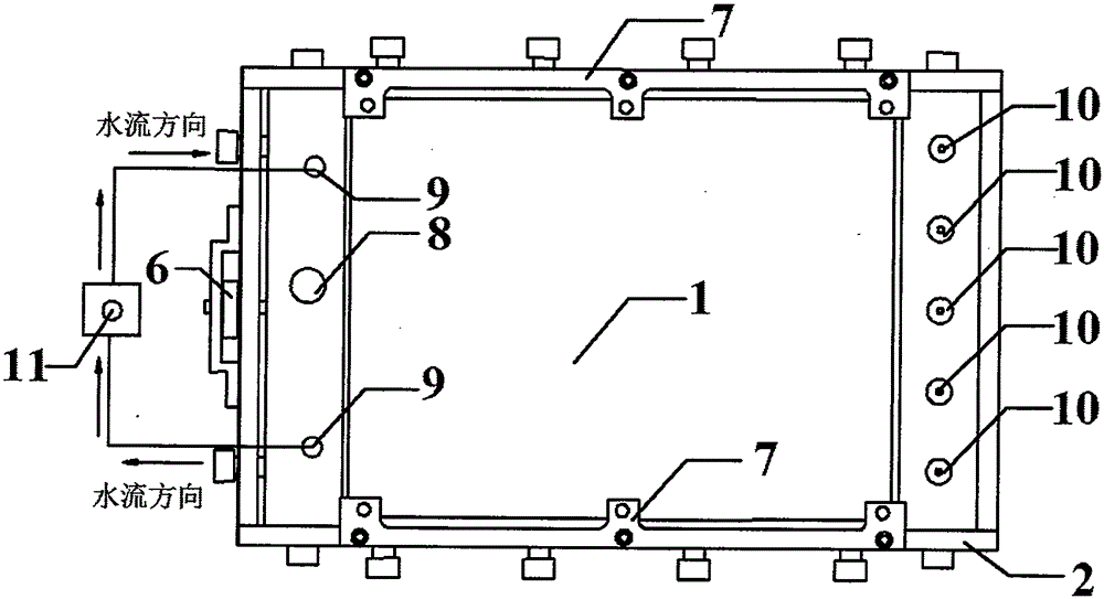 Multifunctional fissure medium underground water testing device