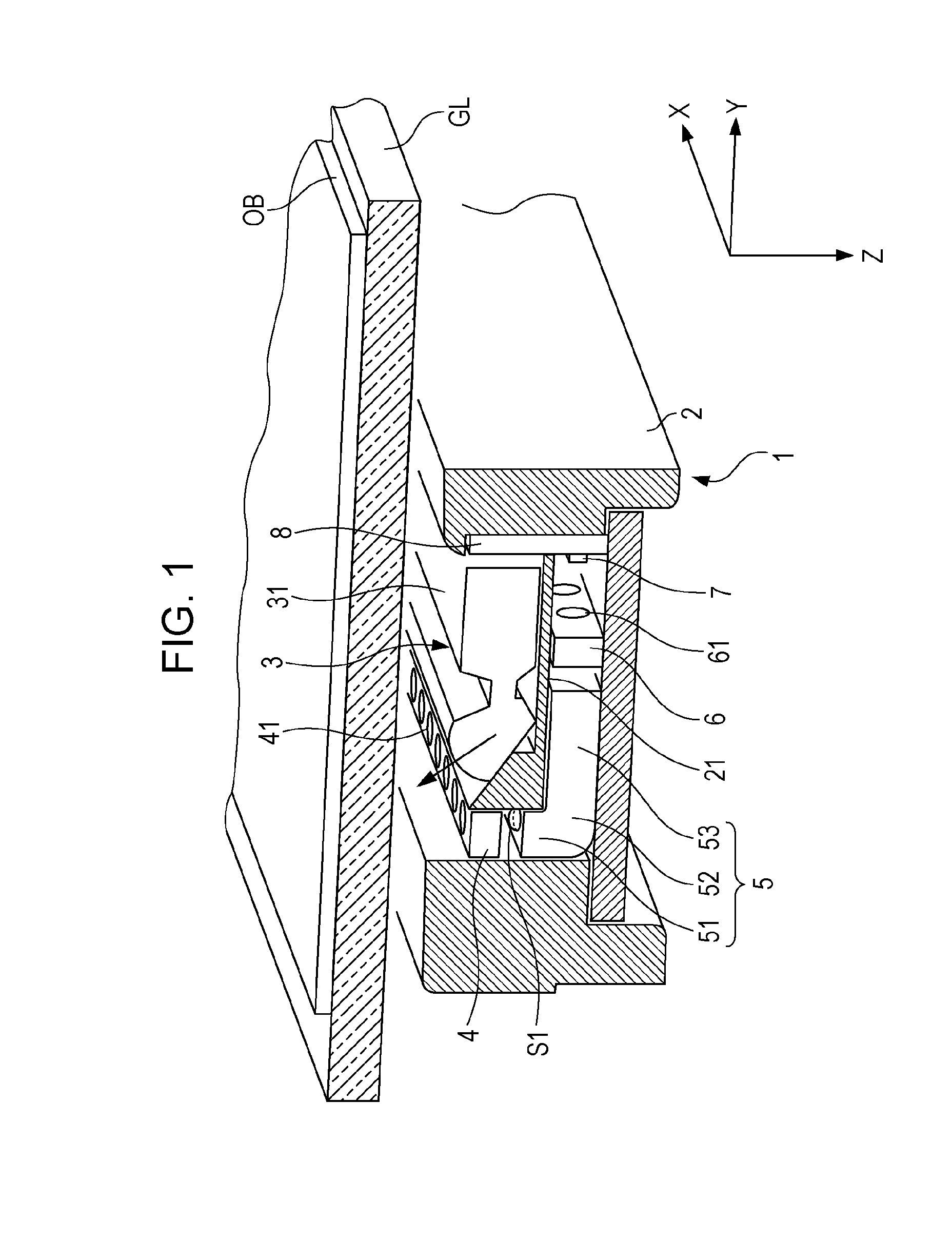 Image forming optical element, image forming optical array, and image reading device