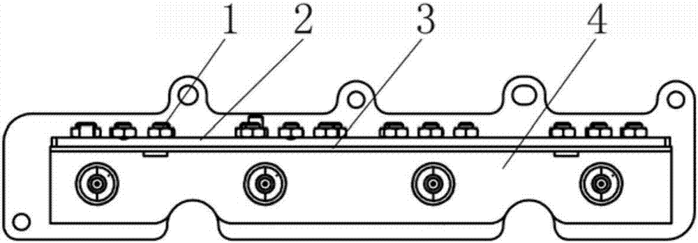 Method for monitoring package fastening state of microwave communication filter