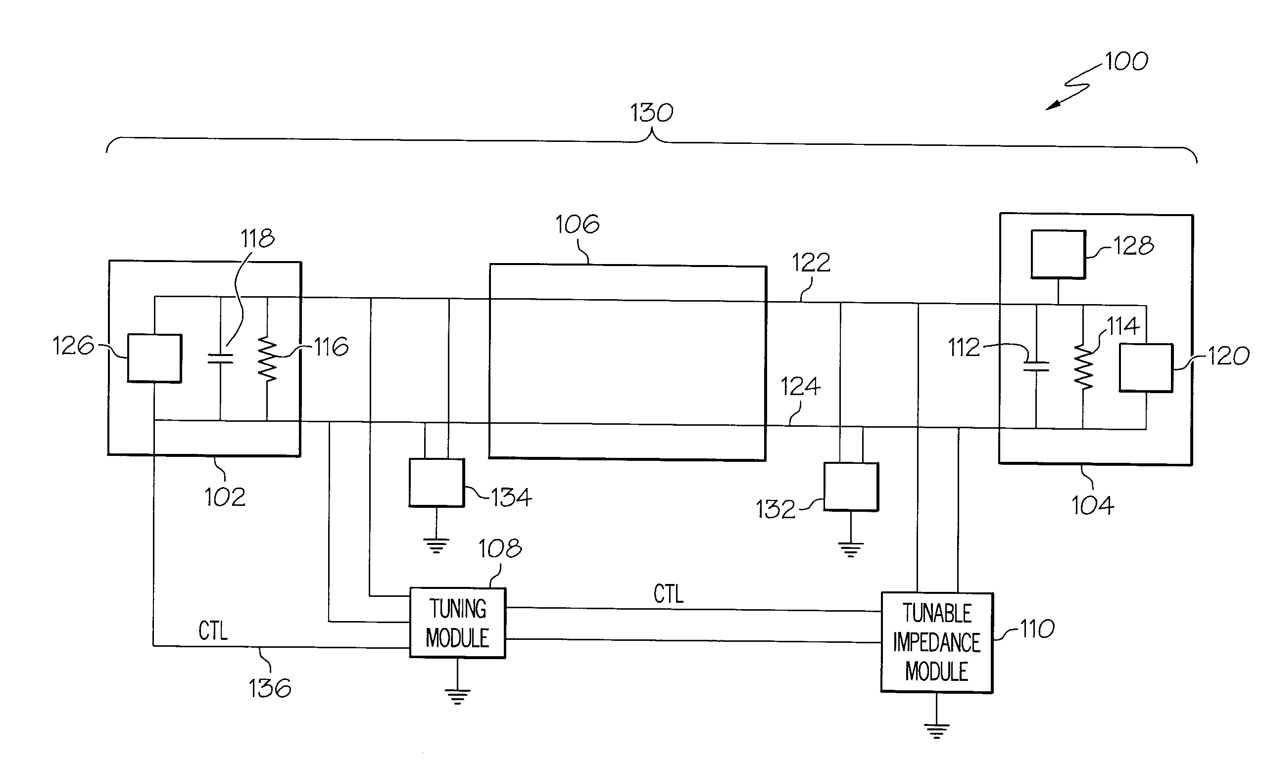 Systems and Arrangements for Controlling an Impedance on a Transmission Path