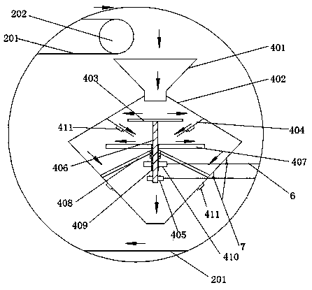 Drying system capable of preventing agglomeration of calcium carbonate powder