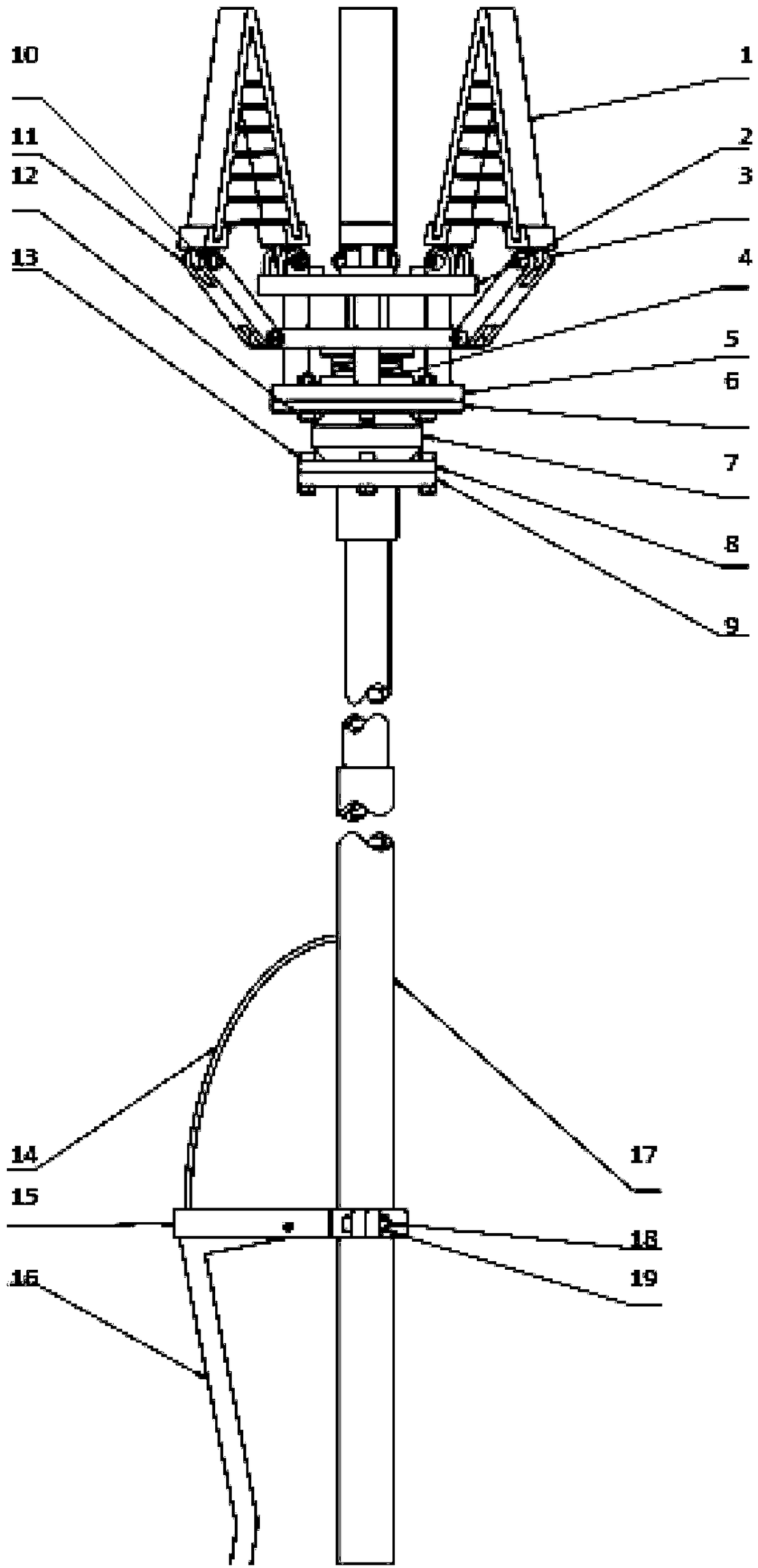 Fruit picker based on self-adaptation flexible claws