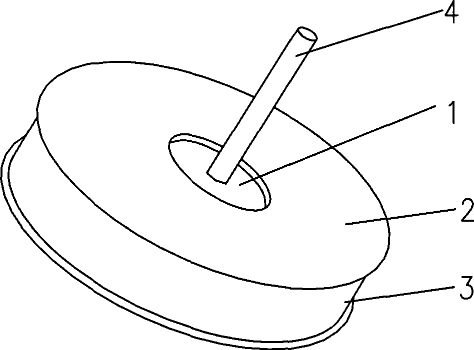 Strap weaving wheel