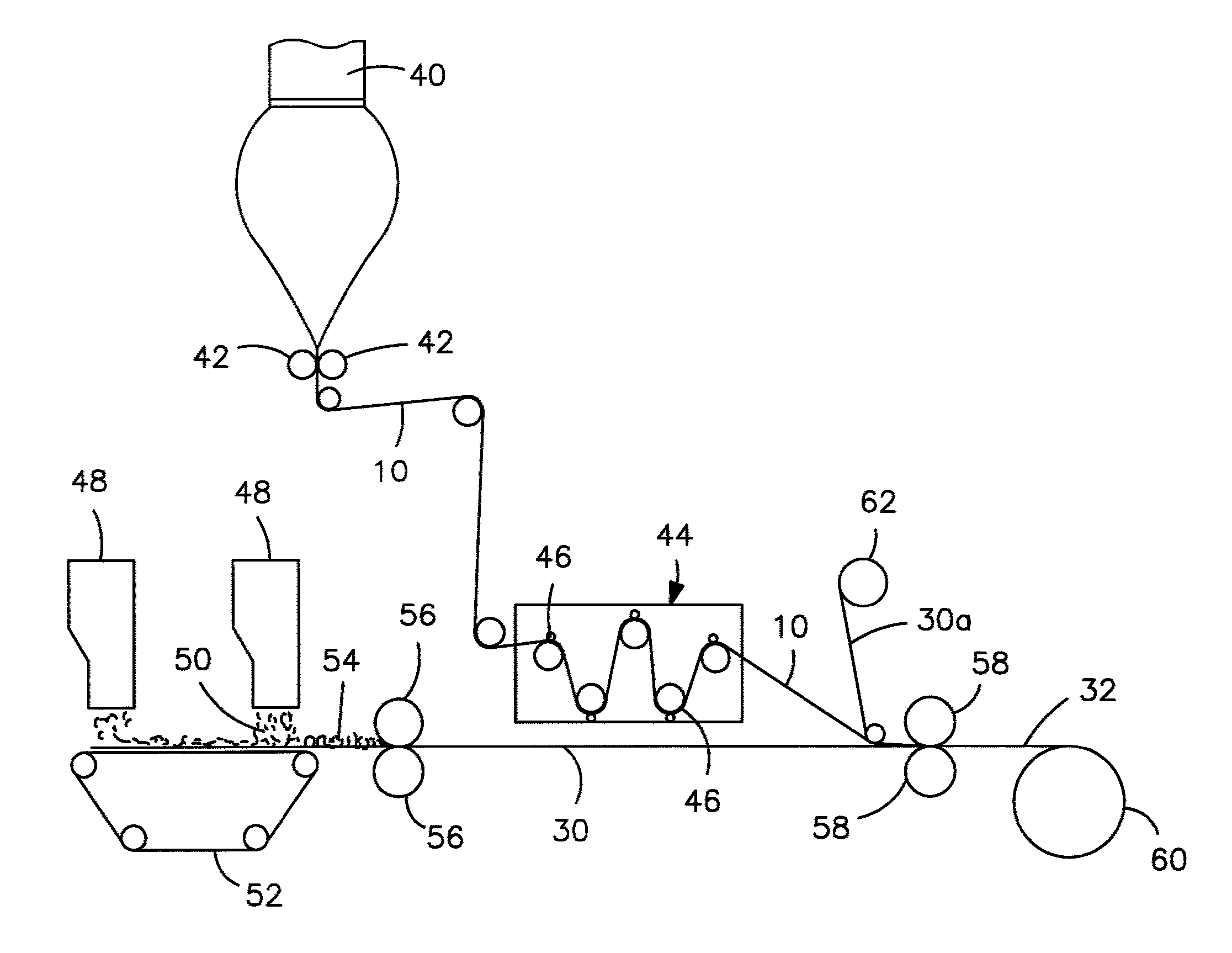 Printable elastic composite