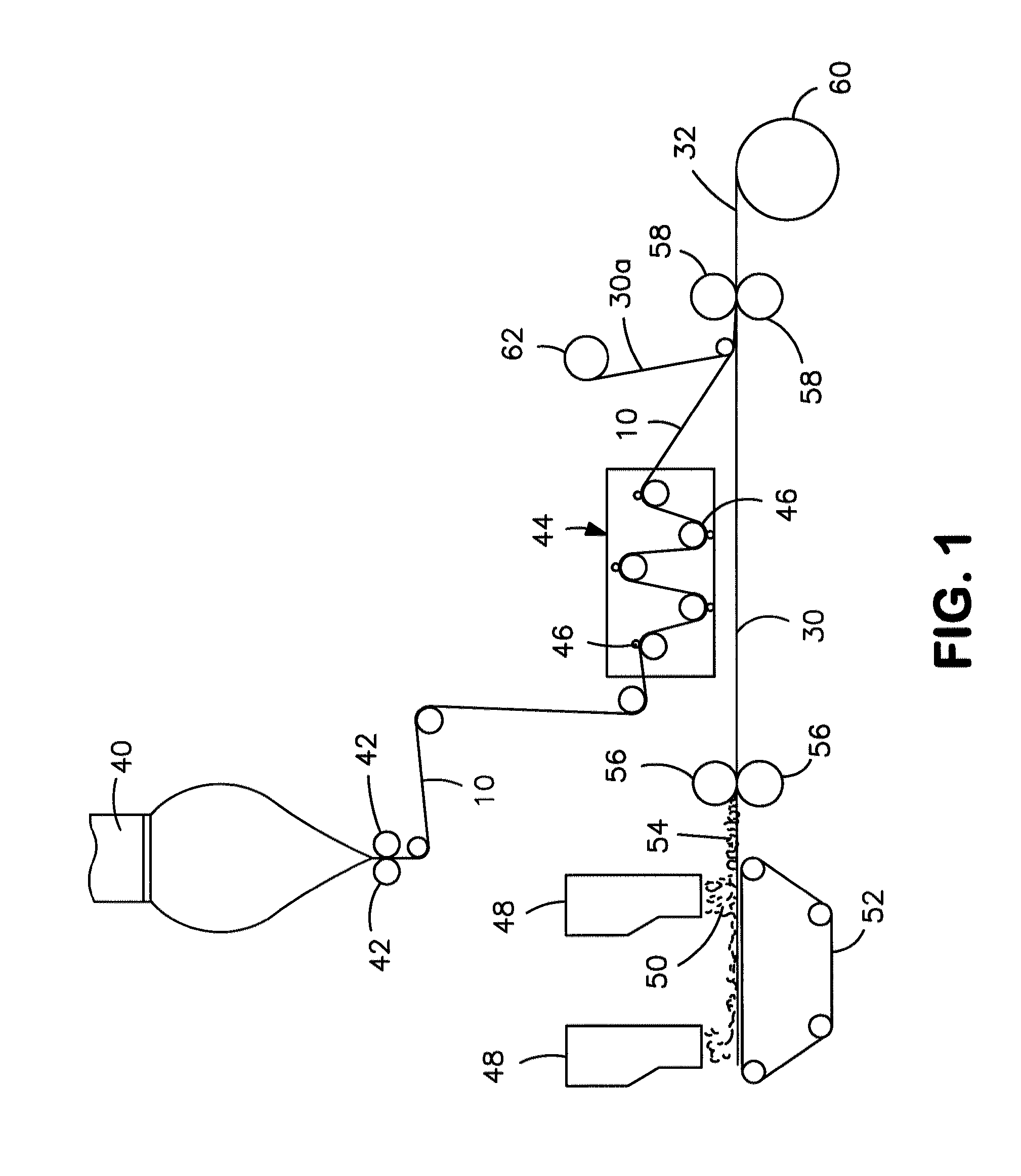 Printable elastic composite