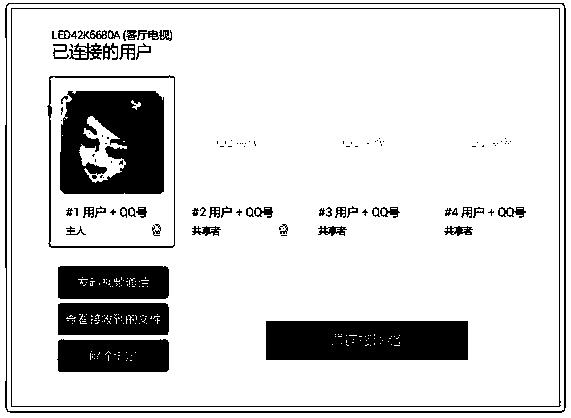 Method and system for synchronizing mobile terminal instant messaging to smart TV