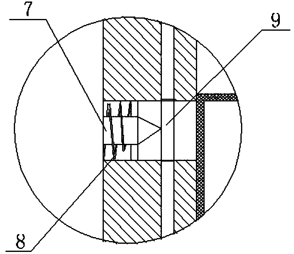 Box with airbag lock