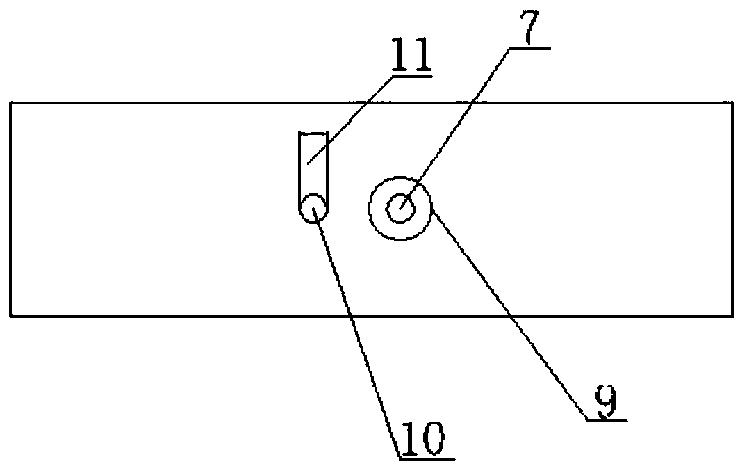 Box with airbag lock