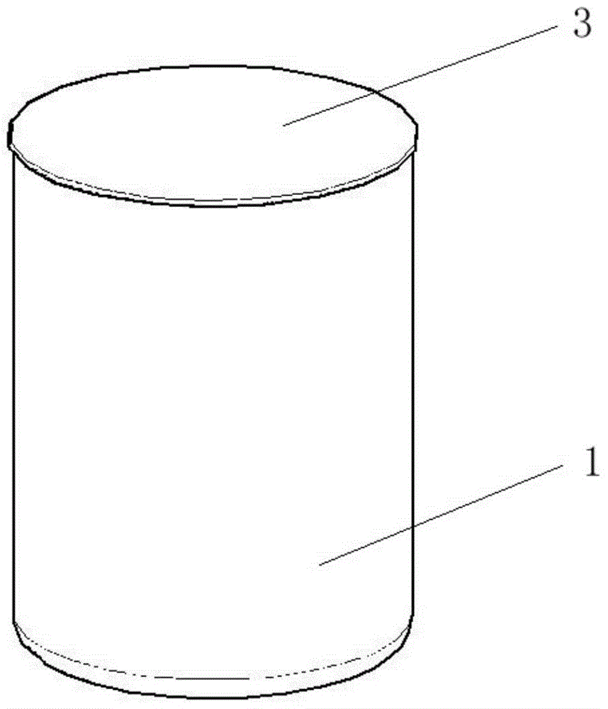 Novel pathologic biopsy specimen bottle liner