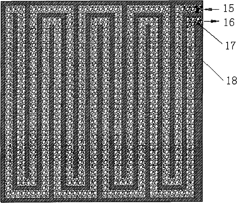 Portable temperature difference electricity generation device based on catalytic combustion