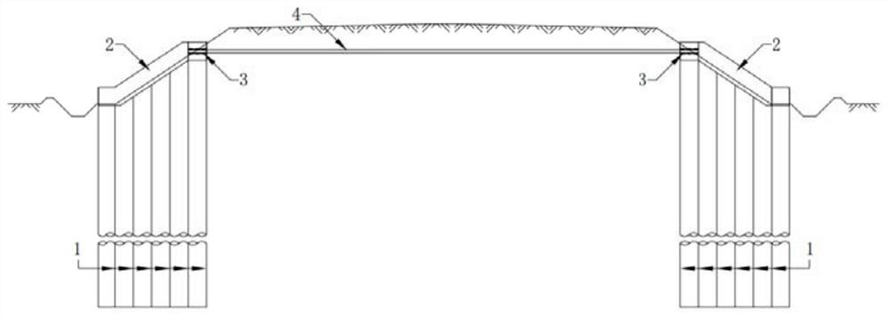 A construction method of jacking frame overpass based on self-anchored prestressed overhead system