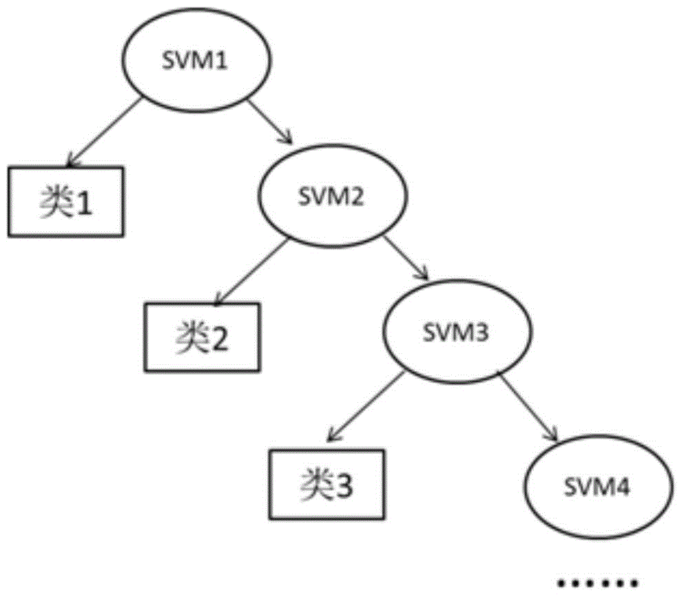 Cerebrum functional zone specificity electroencephalogram detecting method based on vector multi-classification