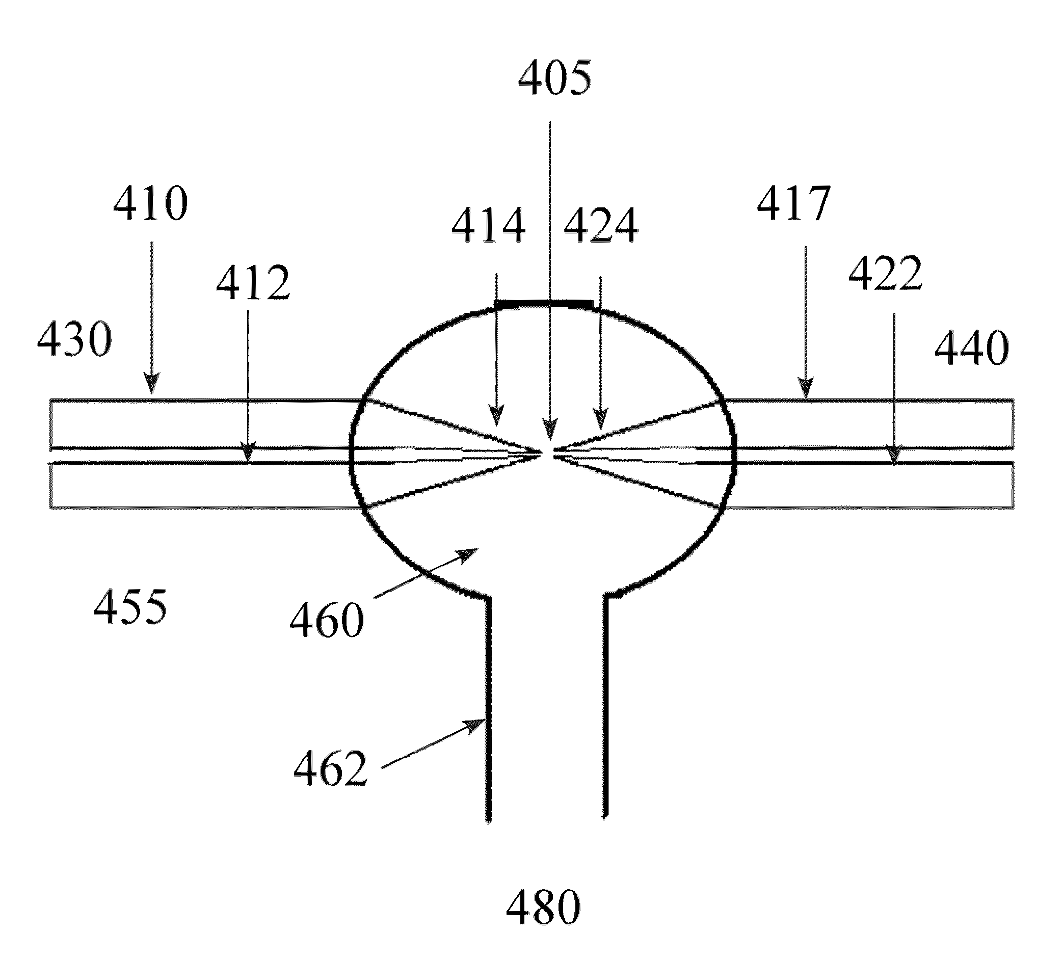 Sampling system for use with surface ionization spectroscopy