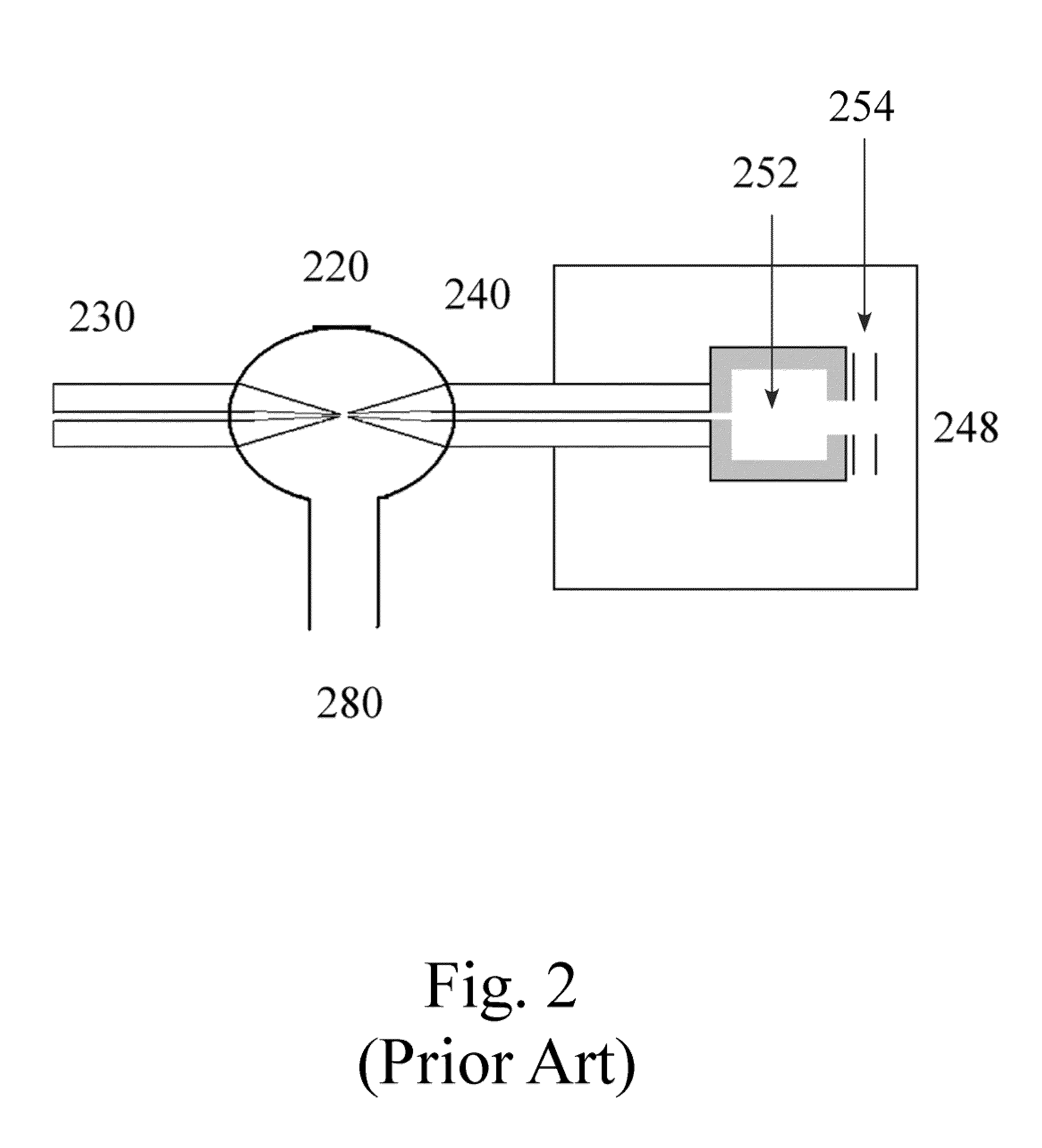 Sampling system for use with surface ionization spectroscopy