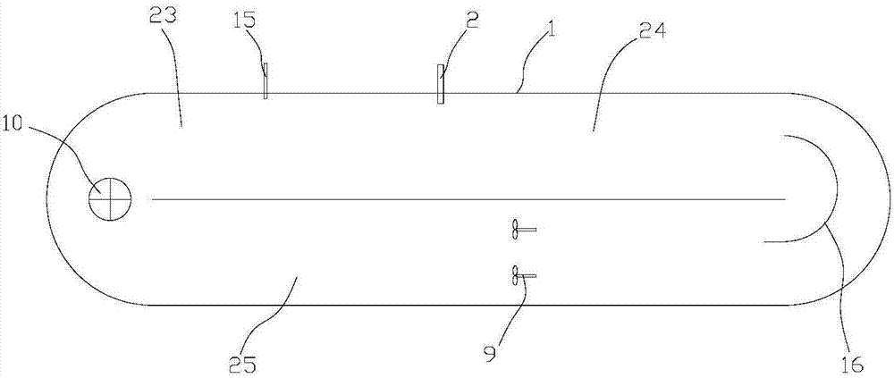 Double sludge oxidation ditch denitrification phosphate-removing apparatus and method thereof