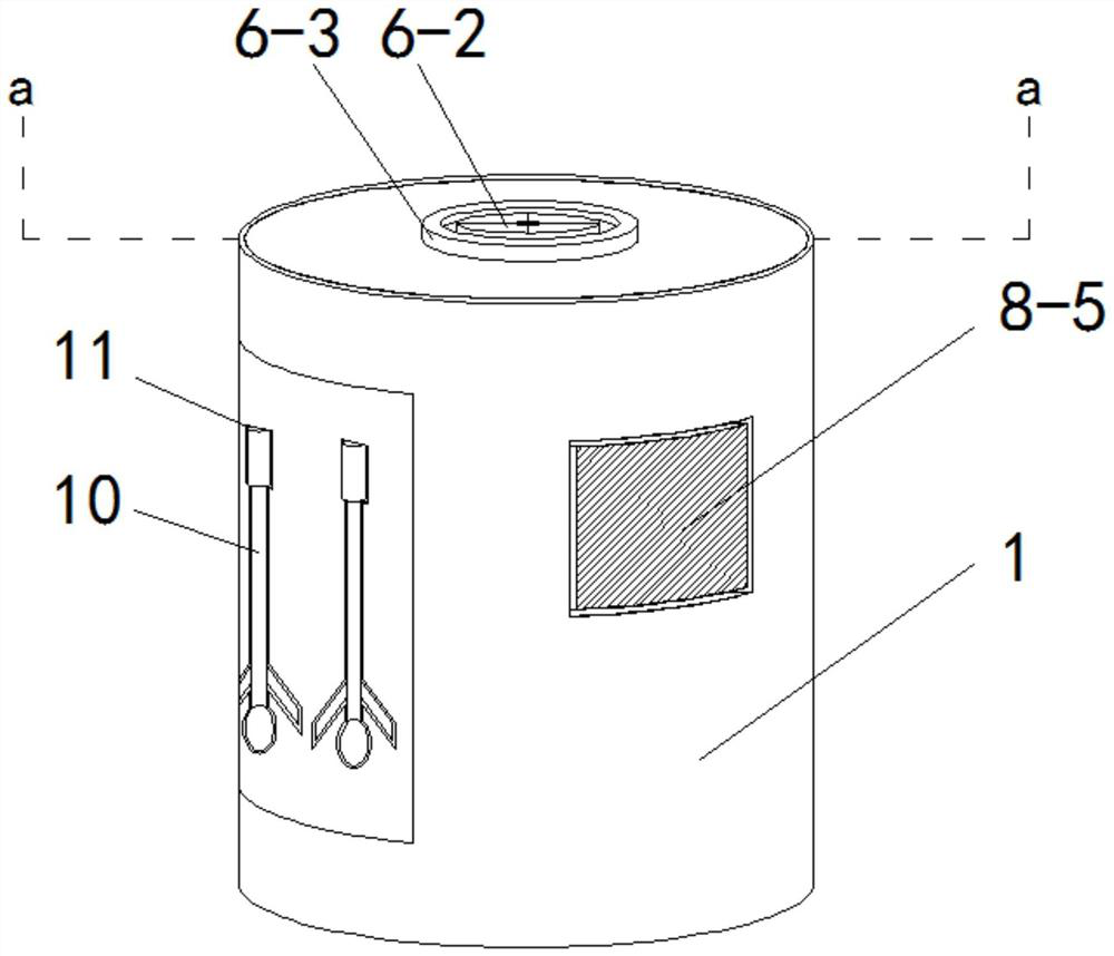 Intelligent sampling and transporting equipment for viral culture medium