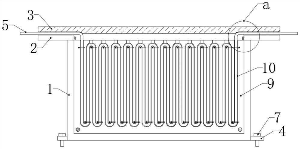 Cable arrangement support for wiring of computer network engineering construction