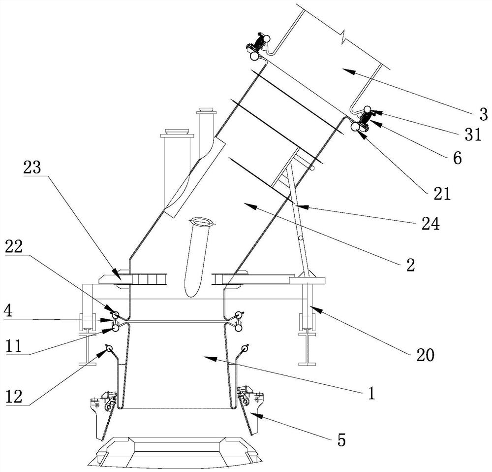 Flue and boiler