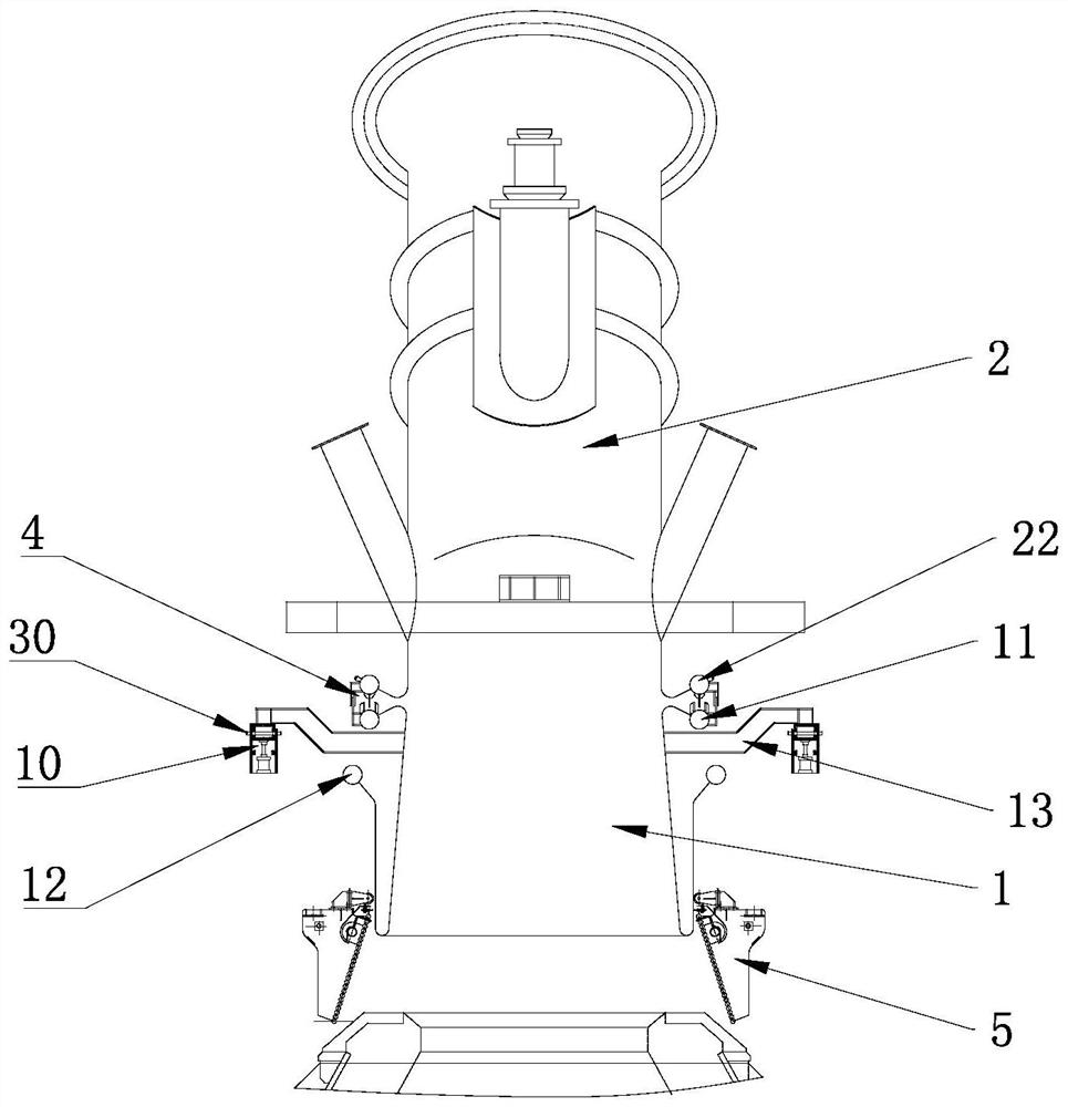 Flue and boiler