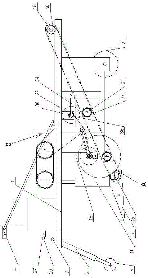 Peanut harvester with pair roller vibration soil crushing apparatus