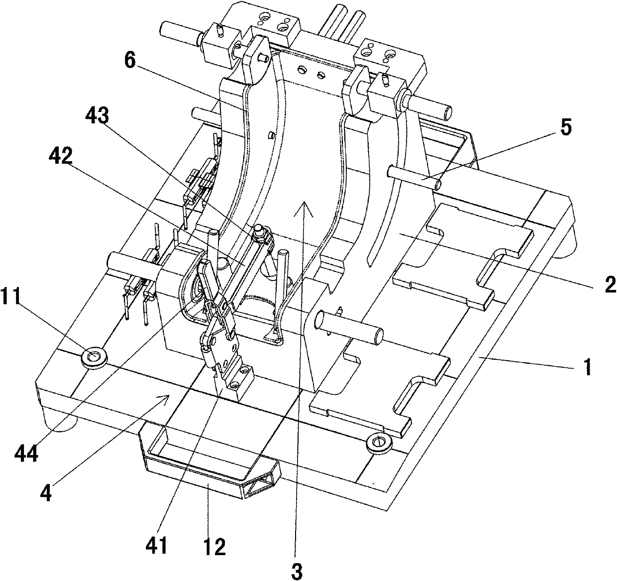 Detector for detecting support of automobile steering column