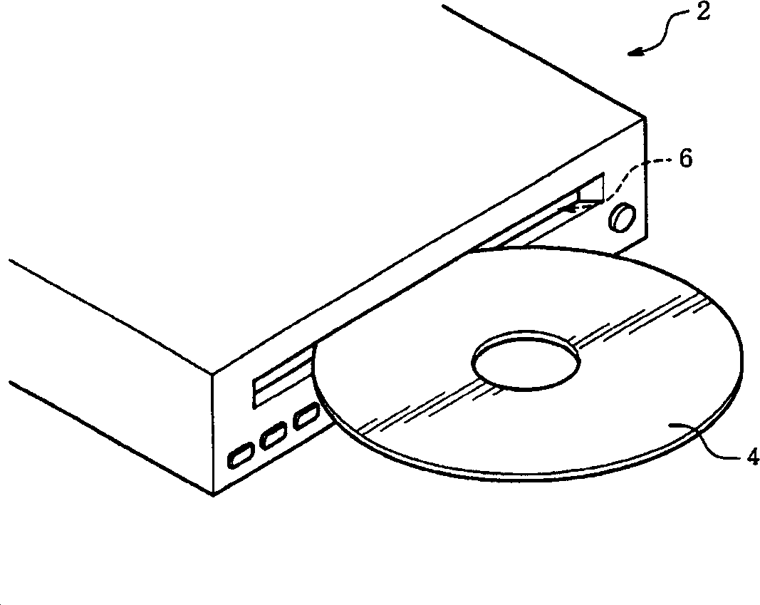 Sucking optic read/write device