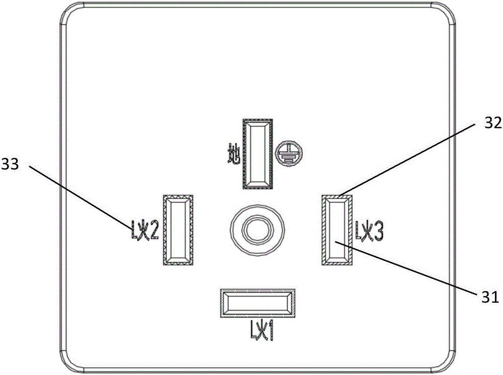 Wiring terminal with characteristic of convenient correct wiring identification