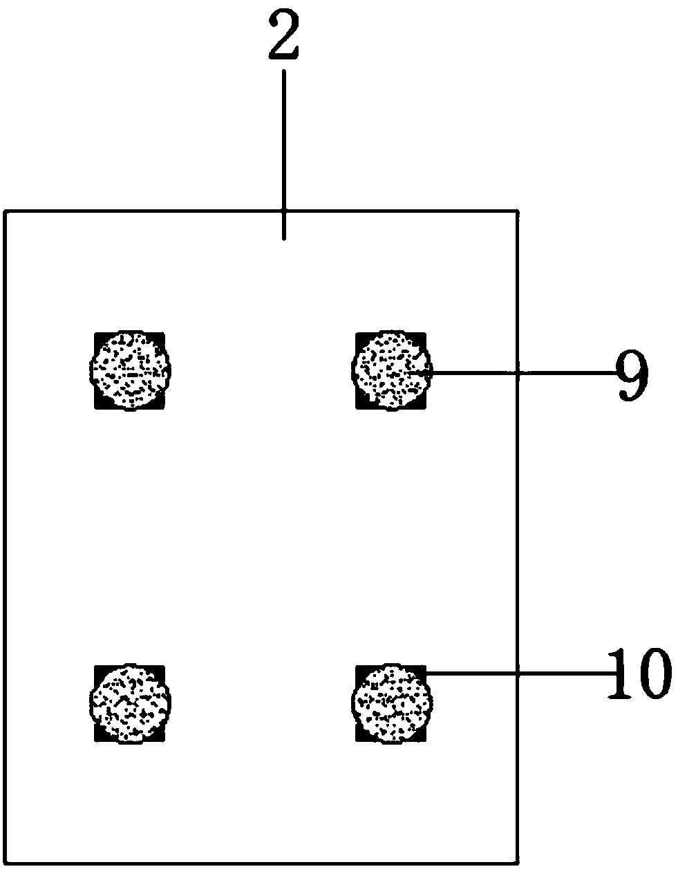 Inkjet printer bracket with damping effect