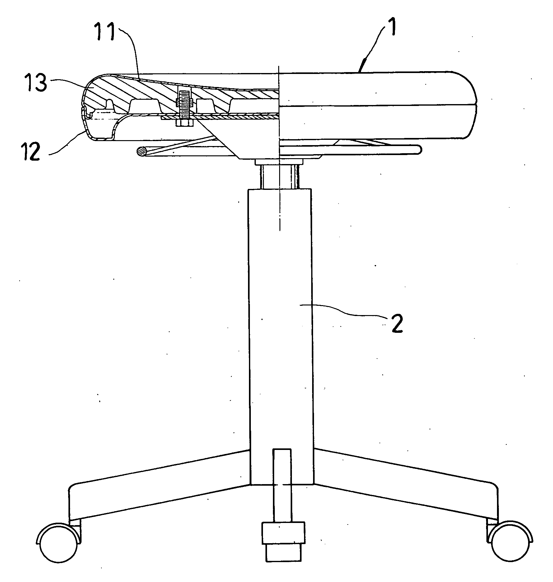 Chair seat structure