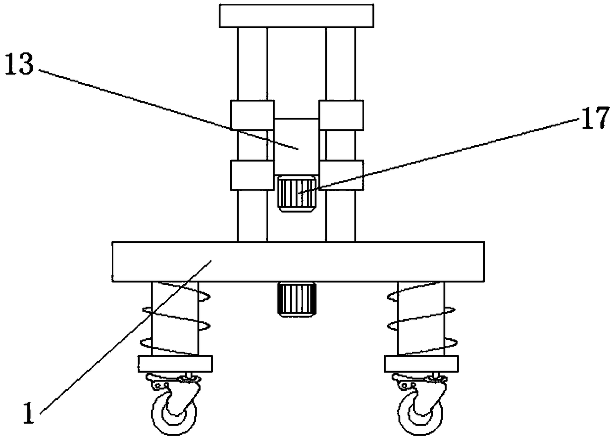 Adjustable fixation device based on automotive seat test bench