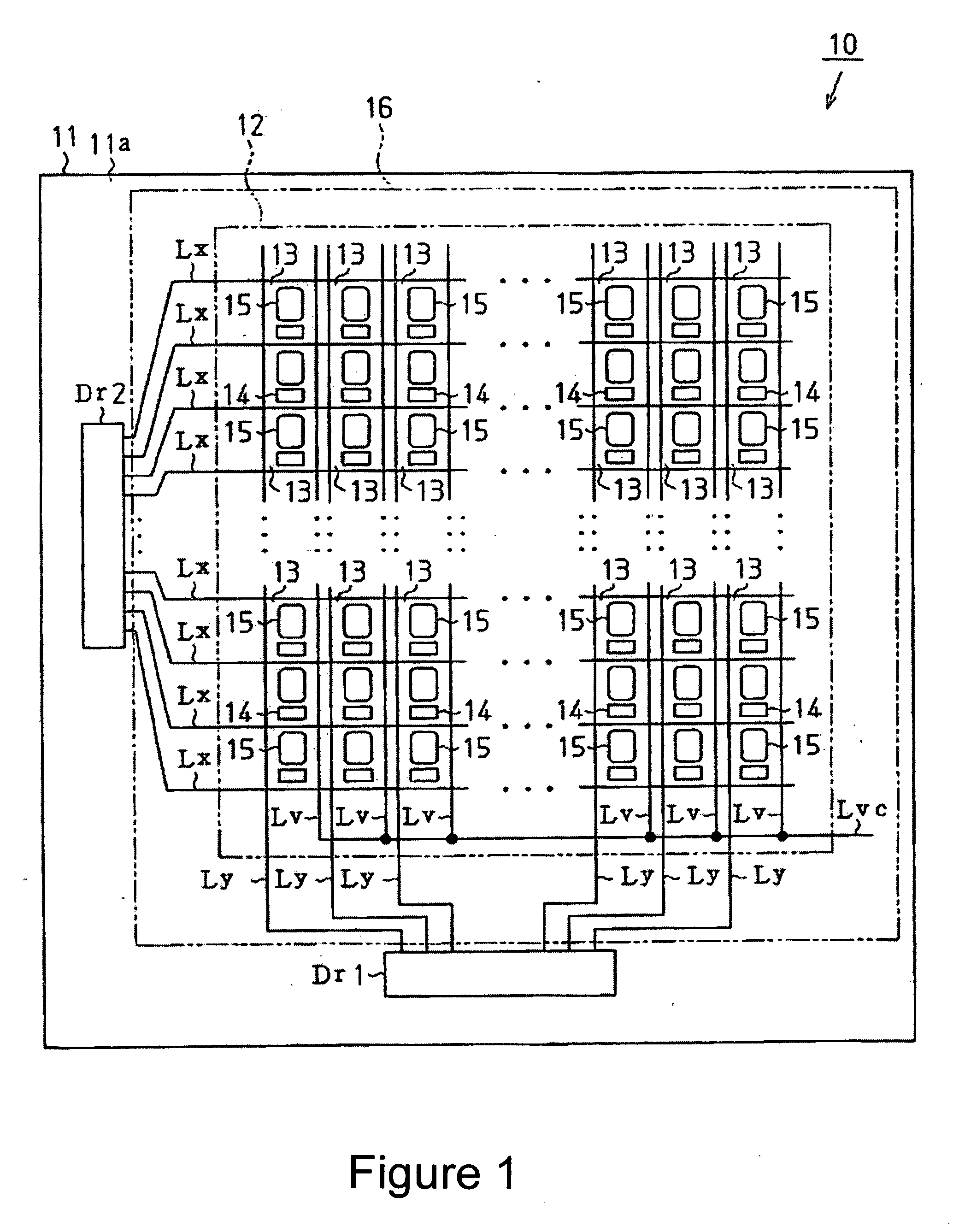 Patterned substrate, electro-optical device, patterned substrate manufacturing method and electric-optical device manufacturing method