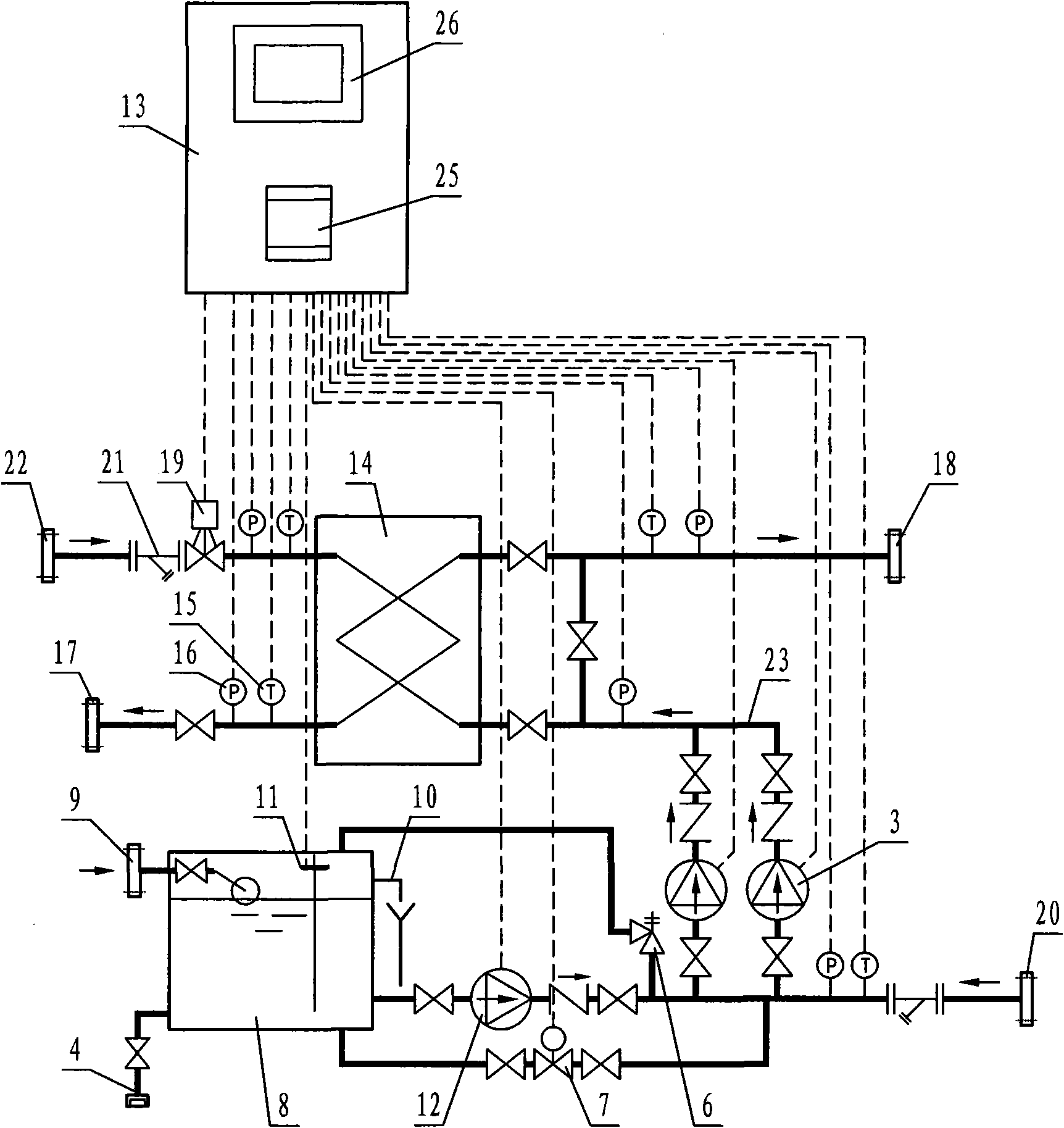 Intelligent box type heat-exchange equipment