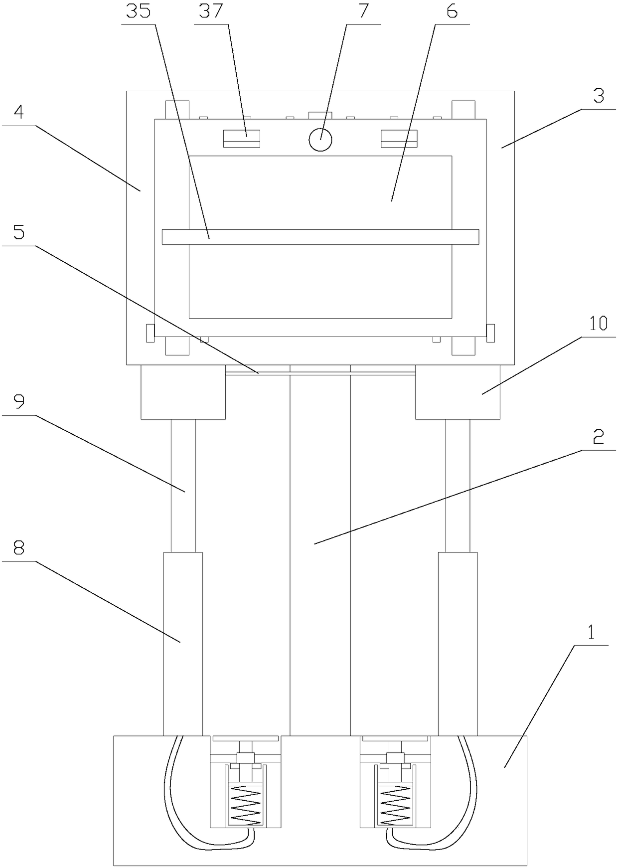 Energy-saving face identification device with automatic adjustment function