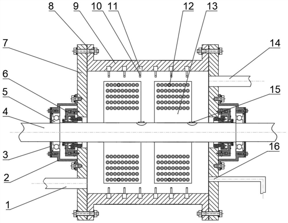 Cavitation device for preparing palm oil-based submicron emulsion