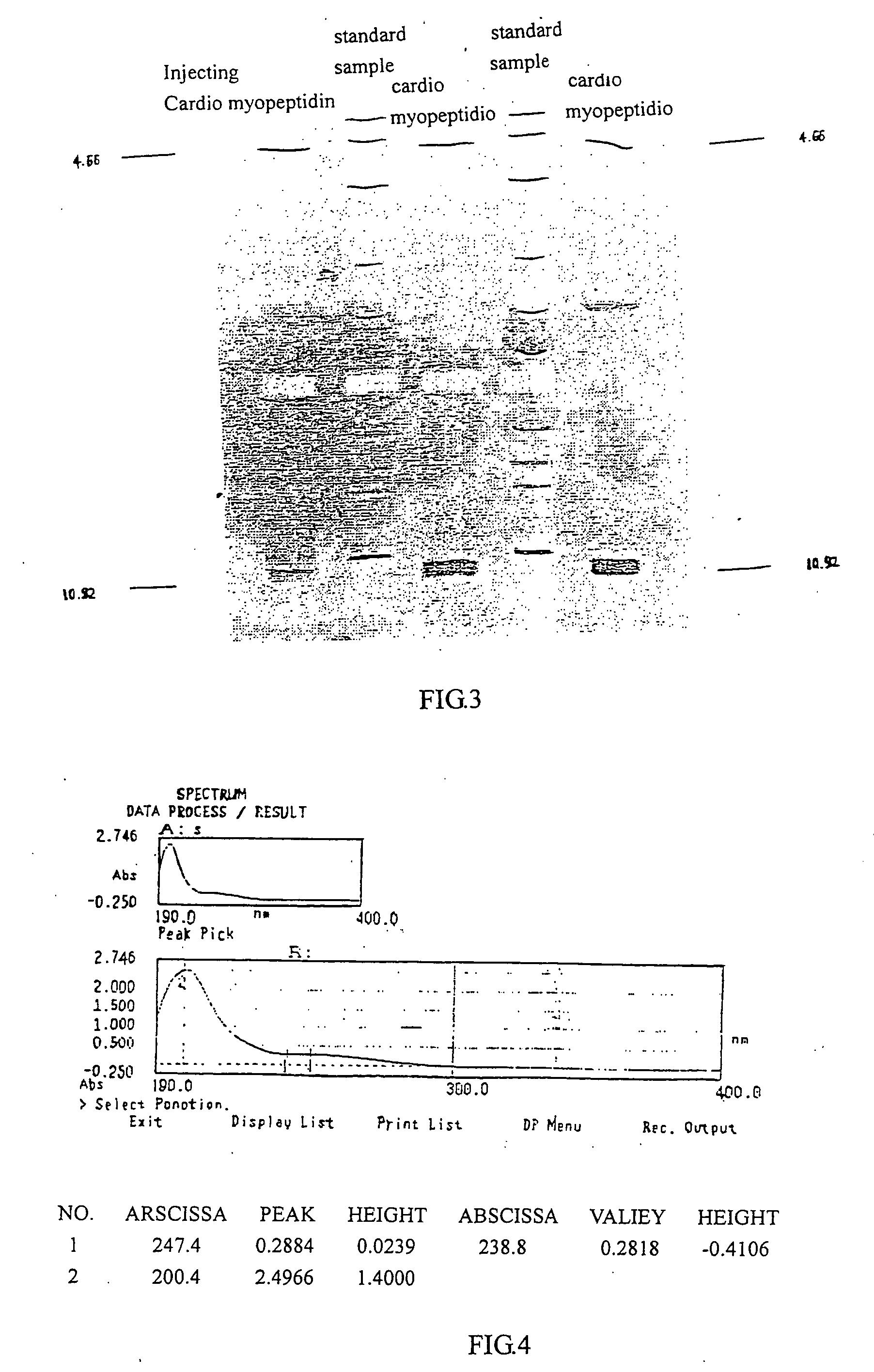 Cardio myopeptidin, the production and the use thereof